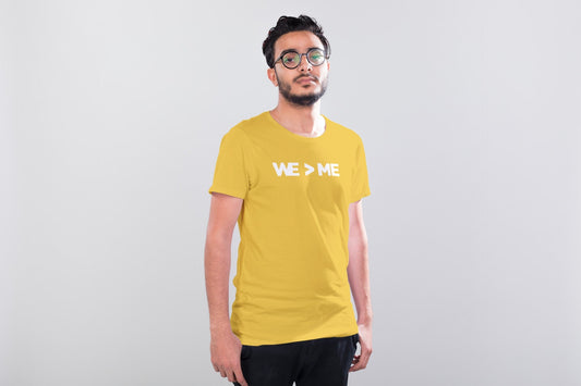 WE > ME Mens T-Shirt