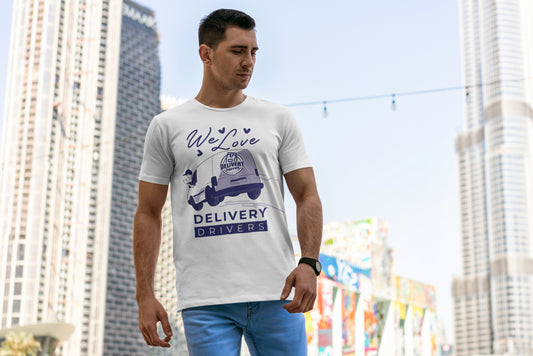 Delivery Van Mens T-Shirt