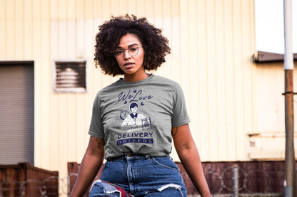 Delivery Driver Ladies T-shirt