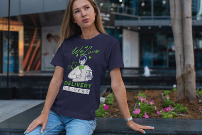 Delivery Driver Ladies T-shirt