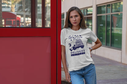 Delivery Van Ladies T-Shirt