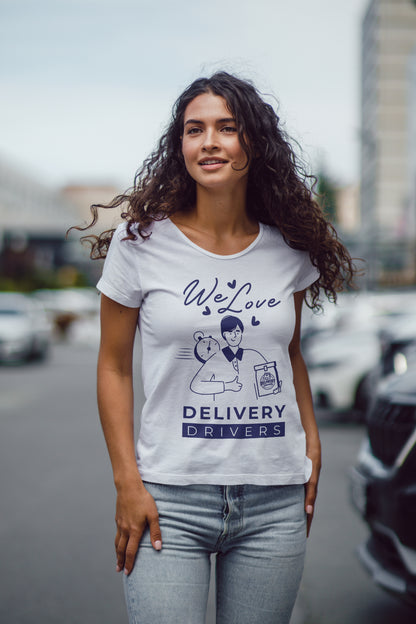 Delivery Driver Ladies T-shirt